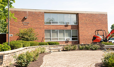 The outside of Updyke Hall