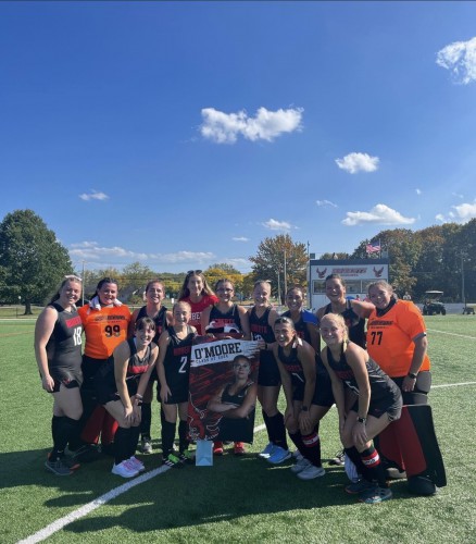 The Roberts field hockey team.