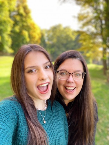 Shaw and her daughter, Fiona